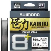 Shimano Fishing Line Kairiki 8+ Gevlochten Vislijn 150 M
