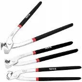 YATO Gipsplaatknipper - - YT-2061 - 275 mm - Kleine kop - Vernikkelde kaken