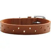 Hunter Hondenhalsband Aalborg Soul Cognac Maat 45