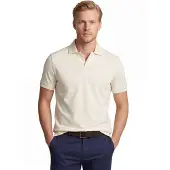 Tommy Hilfiger Poloshirt creme Wijde Fit