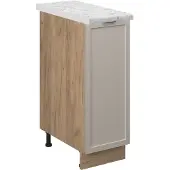 Vicco Fame-Line Apotheekkast – 30 cm, WB Marmer GrijsBeige