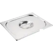 Vogue RVS deksel GN 1/2 met lepeluitsparing