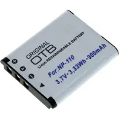 Casio Accu voor Casio NP-110 / JVC BN-VG212 - 900mAh