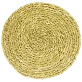 Cozy ibiza Placemat grass 6 stuks 30 cm