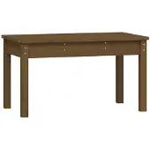 vidaXL Tuinbank 80x44x45 cm massief grenenhout honingbruin