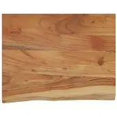 vidaXL Wandschap rechthoekig natuurlijke rand 40x30x2,5 cm acaciahout
