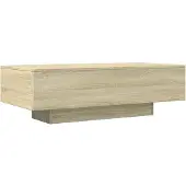 vidaXL Salontafel 100x49,5x31 cm bewerkt hout sonoma eikenkleurig