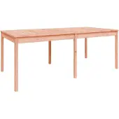 vidaXL Tuintafel, 203,5x100x76 cm, massief douglashout