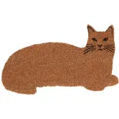 Esschert Design Kokosmat Kat Naturel 43 X 74,5 X 1,7 Cm