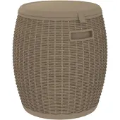 vidaXL Tuinbox 4-in-1 polypropeen lichtbruin