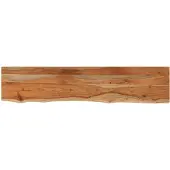 vidaXL Tafelblad rechthoekig natuurlijke rand 180x40x2,5 cm acaciahout