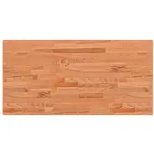 vidaXL Tafelblad rechthoekig 100x50x4 cm massief beukenhout