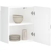 vidaXL Keukenwandkasten 2 st Lucca wit bewerkt hout
