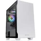Thermaltake S100 Gehard glazen behuizing, "Snow Edition", micro-tower, wit