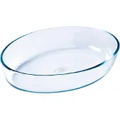 Pyrex - Iconic's Ovenschaal Ovaal 3,1 liter - Transparant - Borosilicaatglas