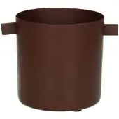 HD Collection Bloempot Rosa - Metaal - - 10 x 12 x 9 cm (BxHxD)