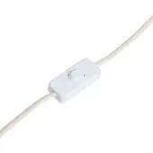 Atmosphera Lotta Wandlamp - Glas - Incl. lamp - Ø23xH20cm - Crème