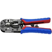 Knipex Crimpzange für RJ45-Westernstecker 97 51 13 Krimptang