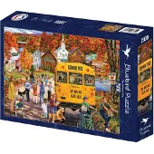 Bluebird Puzzle legpuzzel The School Bus - 2000 stukjes puzzelplezier.