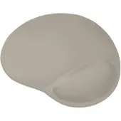 Trust BigFoot Muismat – Ergonomische Muismat - Met Gel Polssteun - Antislip - Beige