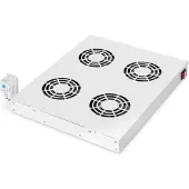 Digitus DN-19 FAN-4-HO 19 inch 4 x Ventilator voor patchkast Met schakelaar Grijs
