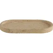 Mr. Stoned Ovale Travertin Serveerplank & Plateau Beige