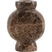 Mr. Stoned Marmeren Vaas Circle Bruin