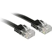 Lindy 47525 RJ45 Netwerkkabel, patchkabel CAT 6 U/UTP 10.00 m Zwart Snagless 1 stuk(s)