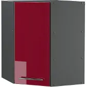 Vicco Fame-Line Hoek hangkast – 57 cm Bordeauxrode hoogglans