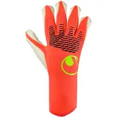 Uhlsport FM Absolutgrip Hybrid Keepershandschoenen Felrood Zwart Felgeel
