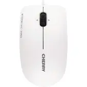 Cherry MC 2000 bedrade muis, infraroodsensor, USB, 3 knoppen, 1.600 dpi, scrollwiel met kantelfunctie, wit