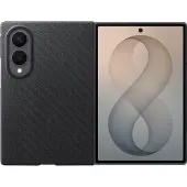 Samsung Galaxy Z Fold 8 Carbon Back Cover met Magneet Zwart
