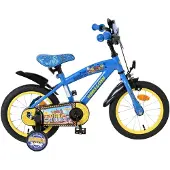 Volare Paw Patrol - Rubble & Crew - Kinderfiets - Jongens - 14 inch - Blauw
