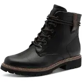 Bonprix Veterlaarsjes donkerbruin / zwart