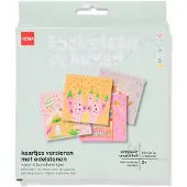 HEMA Kaartjes versieren met edelstenen
