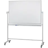 Franken X-tra!Line Mobiel whiteboard Vrijstaand Magnetisch Dubbelzijdig 120 (B) x 90 (H) cm Grijs
