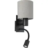 Eglo Wandlamp Pasteri Zwart E27