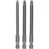 Bosch 3-delige bitset Extra Hard PH1; PH2; PH3; 152 mm 3st - 2607001758