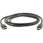 Kramer C-DP, 10,7 meter, DisplayPort, DisplayPort, Samec, Samec, Zwart