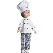 Paola Reina Pop Amigas Carlos Chefkok (32Cm) (lengte: 31-40 cm)