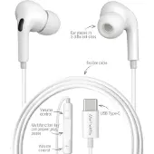 4smarts Actieve in-ear hoofdtelefoon Melody Digital Basic, USB-C, wit