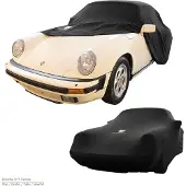 Ds Covers BOXX Autohoes Binnen – Coupe/Sedan Pasvorm – Premium Stretch Garagehoes voor Optimale Bescherming – Zwart – Maat M –