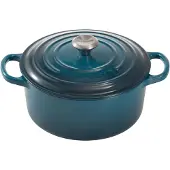 Le Creuset Braadpan Signature 'Deep Teal' ø20cm / 2.4L