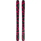 Salomon - Ski's - Qst 106 Black/Pink 2027 voor Heren van Hout - Maat 189 cm - Roze