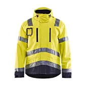 Blakläder 4837-1977 Jack. Ongevoerd High Vis High Vis Geel/Marineblauw maat M heren