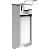 Greven Zeepdispenser + Zeepbakje, Zeepdispenser EUROMAT 1000 N H292xB94xD168ca.mm 1 l grijs