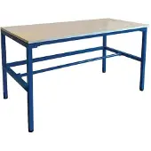 Gewa Inpaktafel, afmetingen 1600 x 800 x 850 mm, werkblad van melaminehars