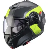 Caberg CabergDukeEvoIndyMatGrijsGeelSysteemhelm Maat XS