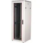 Roline 19-inch netwerkkast Pro 32 U, 600x600 BxD Glazen deur grijs