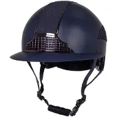 QHP Veiligheidshelm Ohio Polo Visor Donkerblauw